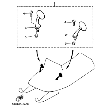 ALTERNATE REAR VIEW MIRROR