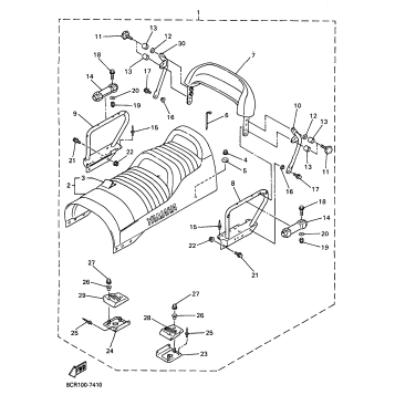 ALTERNATE SEMI DOUBLE SEAT