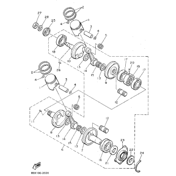 CRANKSHAFT PISTON