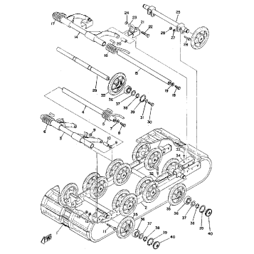 TRACK - SUSPENSION WHEEL