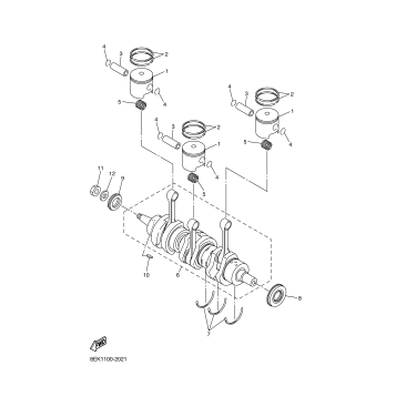CRANKSHAFT PISTON