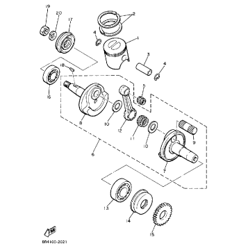 CRANKSHAFT-PISTON