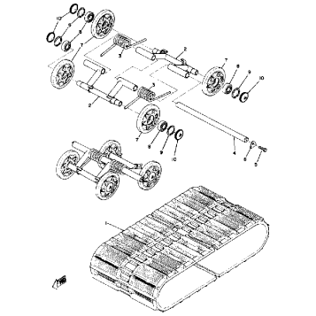 TRACK - SUSPENSION WHEEL