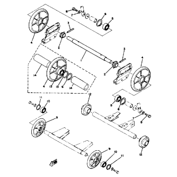 REAR AXLE - WHEEL