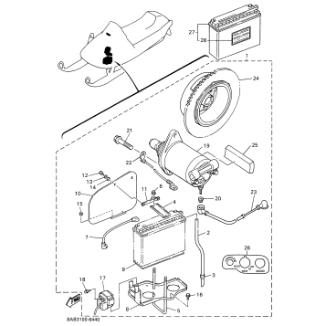 ALTERNATE STARTING MOTOR KIT