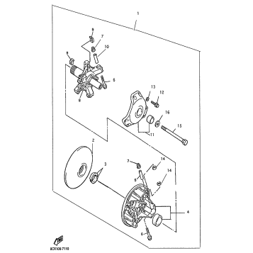 ALTERNATE CLUTCH REPAIR KIT