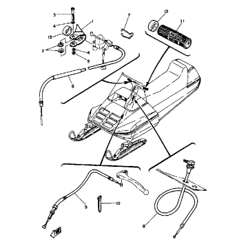 CONTROL - CABLE EC540D