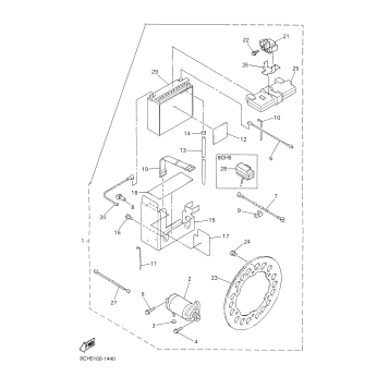 ALTERNATE ELECTRIC STARTER KIT