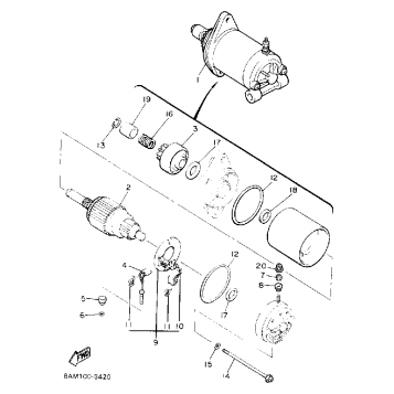 ALTERNATE (STARTING MOTOR)
