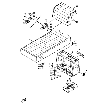 SEAT 1 - LUGGAGE BOX SL292