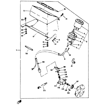 SPEEDOMETER KIT ET340TF
