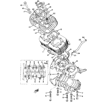 CRANKCASE - CYLINDER