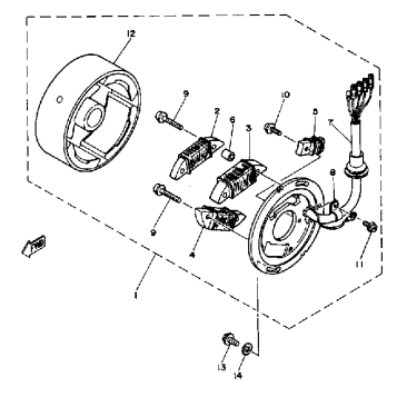 C - D - I - MAGNETO SR540D