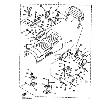 ALTERNATE SEMI DOUBLE DX SEAT VX700