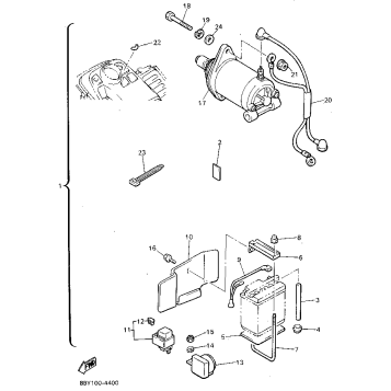 ALTERNATE ELECTRIC STARTER KIT