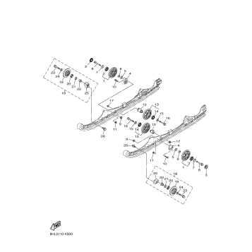 ALTERNATE TRACK SUSPENSION