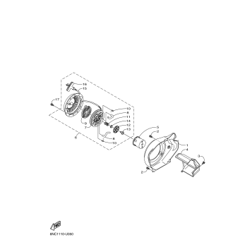 AIR SHROUD & STARTER