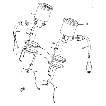 SPEEDOMETER - TACHOMETER GP-292B