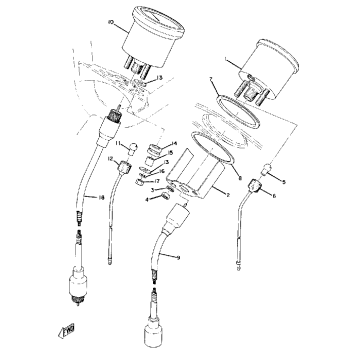 SPEEDOMETER & TACHOMETER