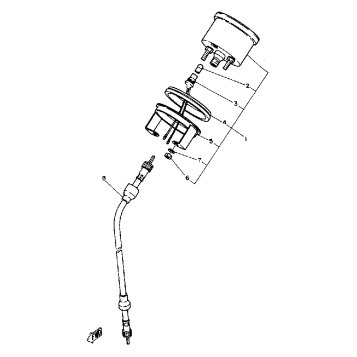 TACHOMETER EC540C - D