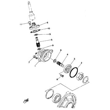 SPEEDOMETER GEAR UNIT