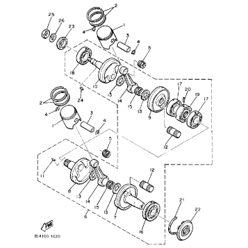 CRANKSHAFT - PISTON