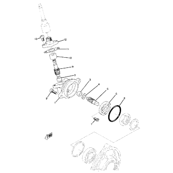 SPEEDOMETER GEAR UNIT