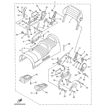 ALTERNATE SEMI DOUBLE SEAT DX