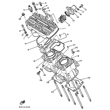 CYLINDER HEAD-CYLINDER