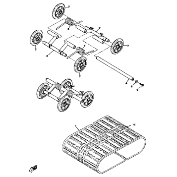 TRACK & SUSPENSION WHEEL