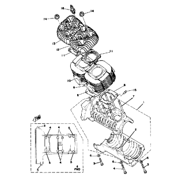 CRANKCASE - CYLINDER