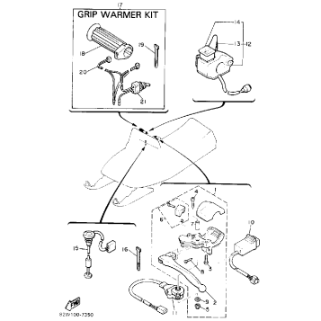 HANDLE SWITCH - LEVER
