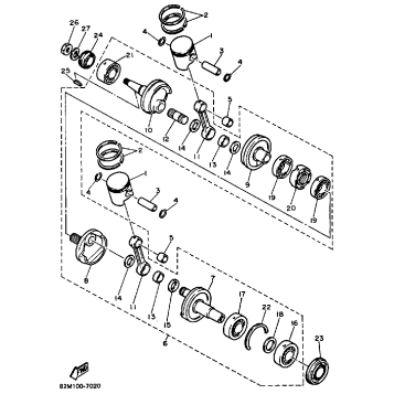 CRANKSHAFT - PISTON