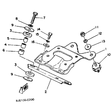 ENGINE BRACKET