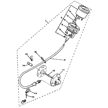 SPEEDOMETER KIT (ALTERNATE PARTS) BR250F - G