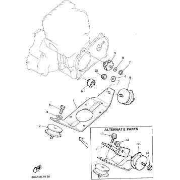 ENGINE BRACKET