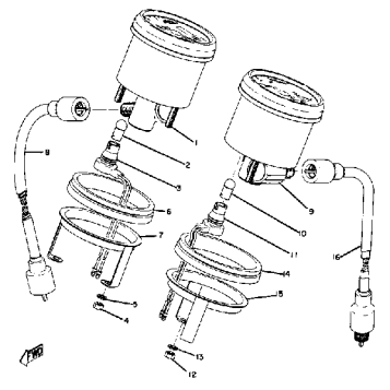 SPEEDOMETER - TACHOMETER