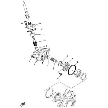 SPEEDOMETER GEAR UNIT