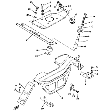 ENGINE BRACKET ET250C