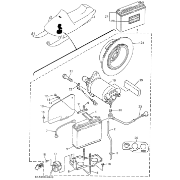 ALTERNATE STARTING MOTOR SET