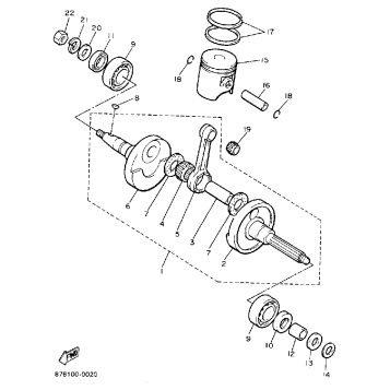 CRANKSHAFT PISTON