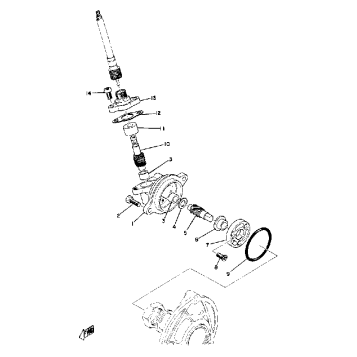 SPEEDOMETER - GEAR UNIT