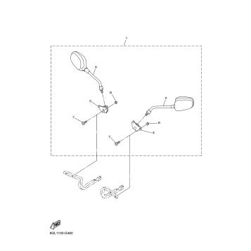 ALTERNATE REAR VIEW MIRROR