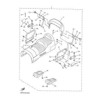 ALTERNATE SEMI DOUBLE SEAT