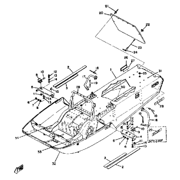 FRAME GPX338F - GPX433F
