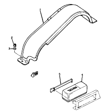 GUARD - LUGGAGE BOX BR250F - G