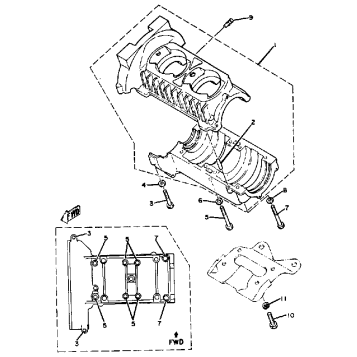 CRANKCASE ET340TF - TG