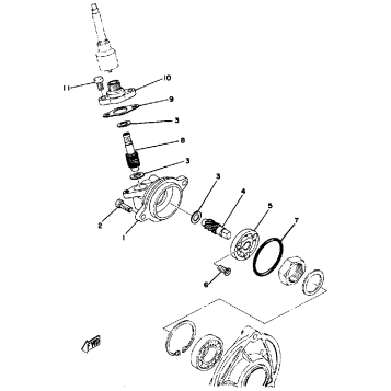 SPEEDOMETER GEAR UNIT
