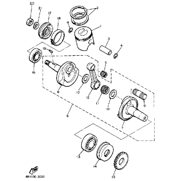 CRANKSHAFT - PISTON