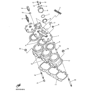 CYLINDER HEAD FOR MM700